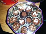 Frosted Chocolate Peppermint Cupcakes