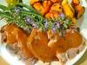 Drop Dead Gorgeous - Garlic Studded Roast Leg of Lamb. Recipe by French Tart