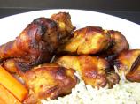 Apricot Glazed Sriracha Wings