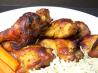 Apricot Glazed Sriracha Wings. Recipe by ~Robyn~