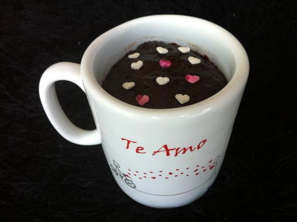 Microwave Chocolate Mug Brownie. Photo by Wabee