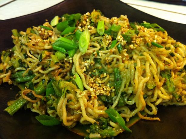 Sesame Shirataki Noodles. Photo by CaliDi