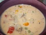 Smoky Roasted Chicken and Corn Chowder