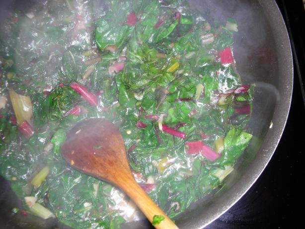 Sauteed Greens With Garlic. Photo by JackieOhNo!