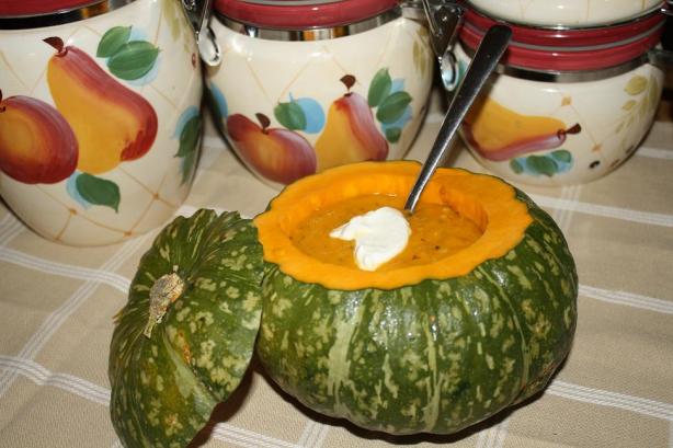 Winter Squash Soup. Photo by Pink_Diamond