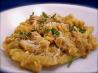 Winter Squash and Sausage Penne. Recipe by Chef Jean Louise