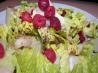 Mixed Greens With Pears and Raspberries