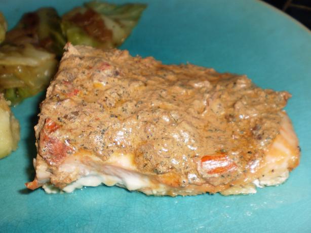 Creamy Baked Salmon. Photo by breezermom