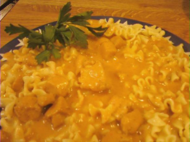 Aunt Sara's Chicken Paprikash. Photo by PickleLover