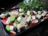 As Close As I'll Ever Get to Greece Salad
