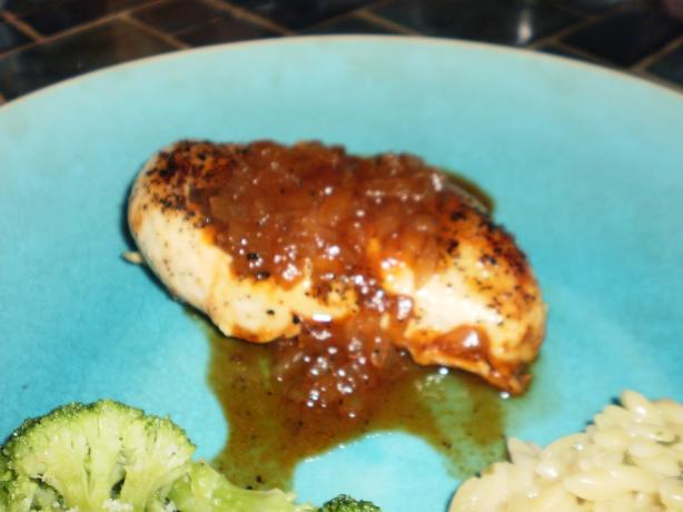 Sauteed Chicken With Tomato, Thyme & White Wine Vinegar. Photo by breezermom