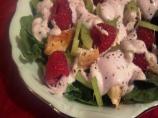 Raspberry Chicken Salad. Photo by 2Bleu