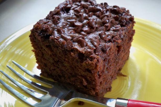 Courgette Chocolate Cake. Photo by CoffeeB