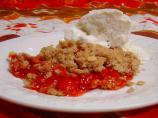 Easy Cherry Pie Filling Crisp. Photo by Sue Lau