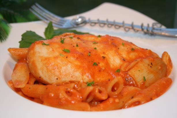 Pretty in Pink Pasta. Photo by **Tinkerbell**