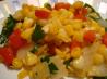 Roasted Corn, Smoked Paprika and Lime Salad. Recipe by Chef Regina V. Smith