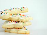 Sour Cream Cut-Out Cookies With Cream Cheese Icing