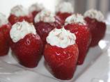 Filled Strawberry Cheesecakes