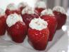 Filled Strawberry Cheesecakes