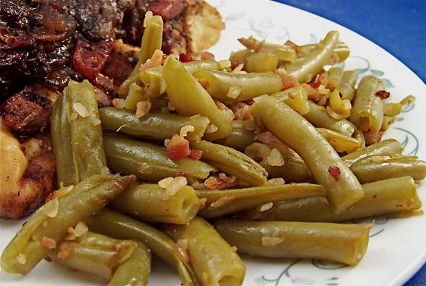 The Best Green Beans. Photo by PaulaG