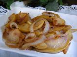 Apple and Onion to Serve With Pork. Photo by Seasoned Cook