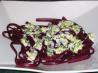 Rotwein-Nudeln (Red Wine Pasta With Spring Onions)