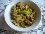 Rice and Pecan Breakfast Casserole for 1