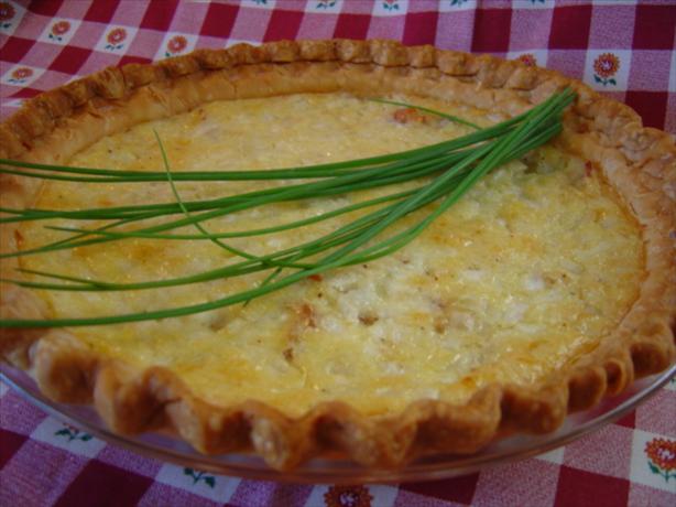Alsatian Quiche. Photo by Sue Lau