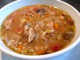 Chicken Mushroom Barley Soup