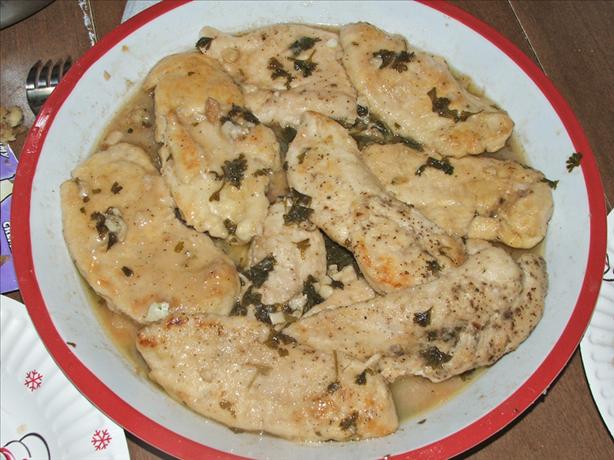 Olive Garden Pollo Limone (Lemon Chicken). Photo by Lizardcakes