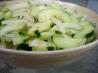 Quickie Marinated Cucumbers. Recipe by internetnut