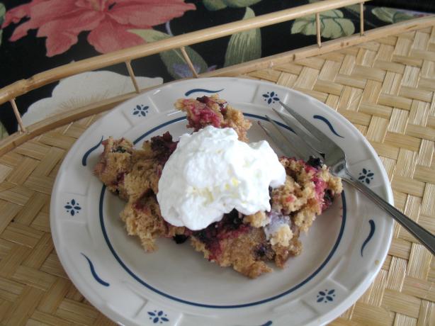 Yummy Microwave Blueberry Mug Cake. Photo by Acadia*