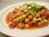 Gingery Chickpeas in Spicy Tomato Sauce