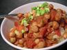 Gingery Chickpeas in Spicy Tomato Sauce