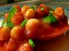 Gingery Chickpeas in Spicy Tomato Sauce
