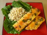 Creamy Corn and Spinach Enchiladas With Chicken