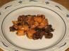 Acadia's Salmon Mushroom Stir Fry. Recipe by Acadia*