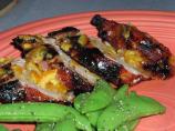 Grilled Spiced Pork, Orange-Lime Glaze & Sugar-Snap Peas Ww