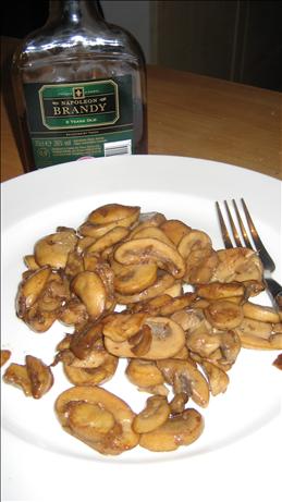 Tipsy Mushrooms (with Brandy). Photo by Shannon Cooks