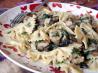 Creamy Pasta With Mushrooms, Spinach, and Peas. Recipe by Chef #968854