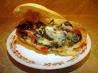 Portobello "philly Cheese Steak" Sandwich. Recipe by Mulligan
