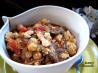 Turkey, Mushroom and Chickpea Sauce (Crock-Pot)