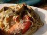 Angel Hair Pasta With Roasted Garlic. Recipe by NorthwestGal