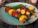Lemon and Thyme Sausage Kebabs