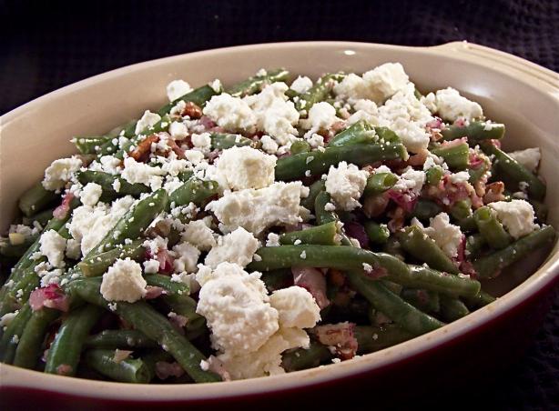 Green Bean Feta Salad. Photo by PaulaG