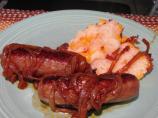 Elitetwig's Guinness Stout Sausages and Onions