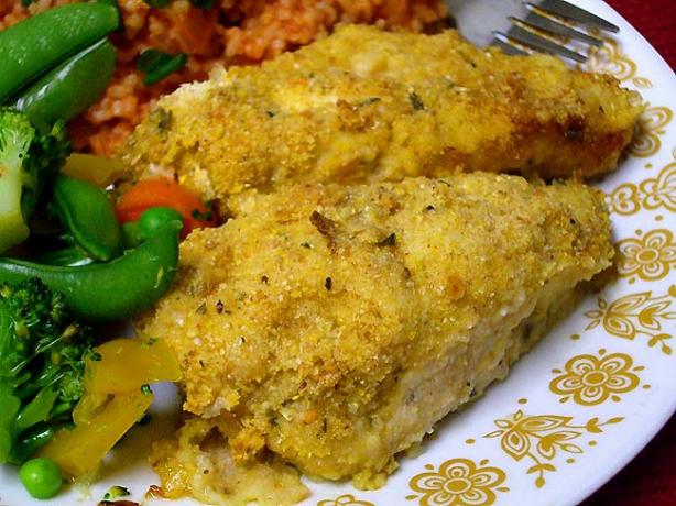 Cornmeal Oven-Fried Chicken. Photo by VickyJ