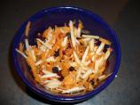 Apple Carrot and Raisin Salad