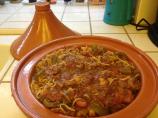 Moroccan Style Turkey Spaghetti & Meatballs