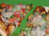 Low Fat Barbecue Chicken Pizza. Recipe by sae2008